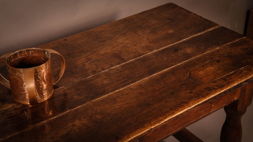 A Good 17th century refectory Table Oak View VIII