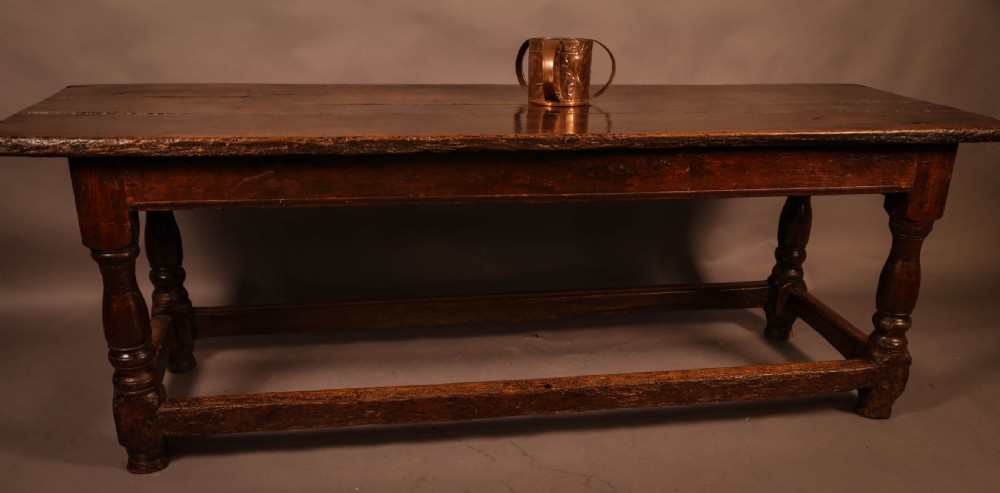 A Good 17th century refectory Table Oak View IX