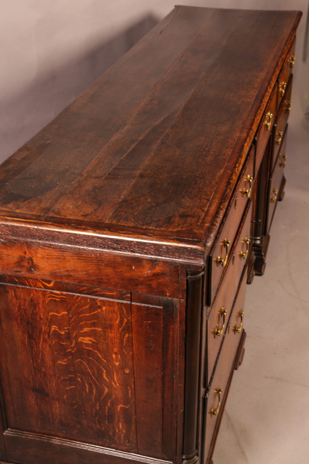 A good Georgian Oak Serving Dresser View XI