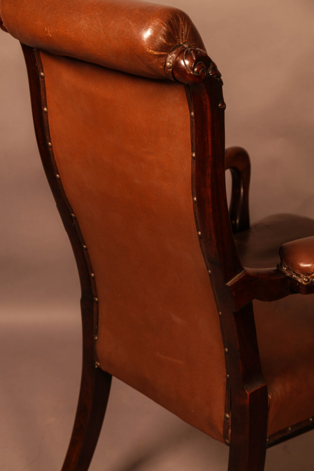 A good early Victorian Gentlemans Library Armchair in Rosewood View III