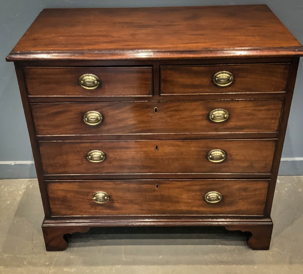 A Georgian Mahogany Chest of Drawers