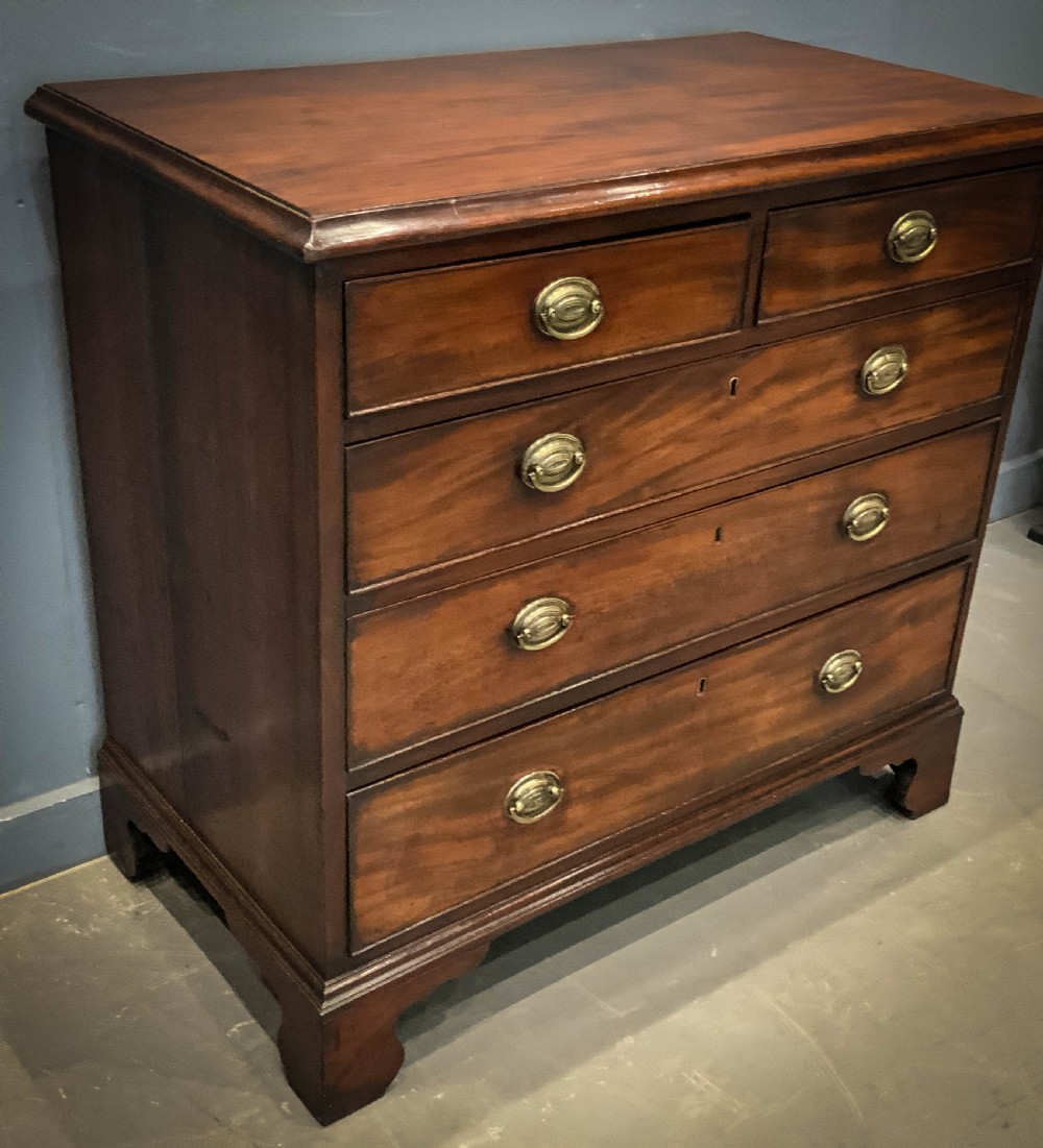 A Georgian Mahogany Chest of Drawers View III
