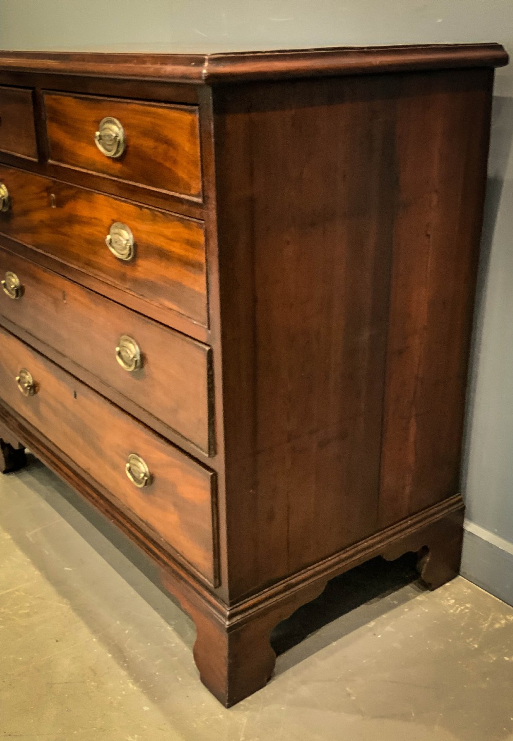 A Georgian Mahogany Chest of Drawers View IV