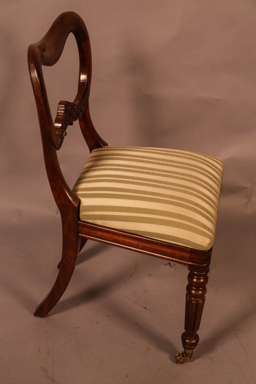 A Set of 6 Early Victorian Mahogany Dining chairs posobly GILLOWS View VIII