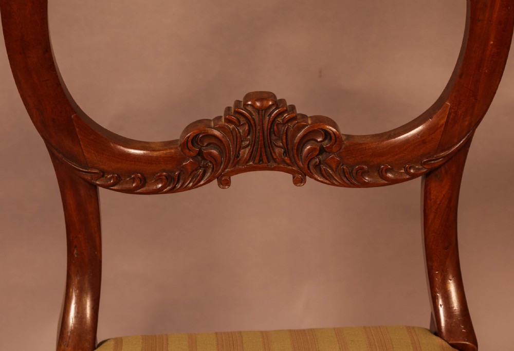 A Set of 6 Early Victorian Mahogany Dining chairs posobly GILLOWS View X