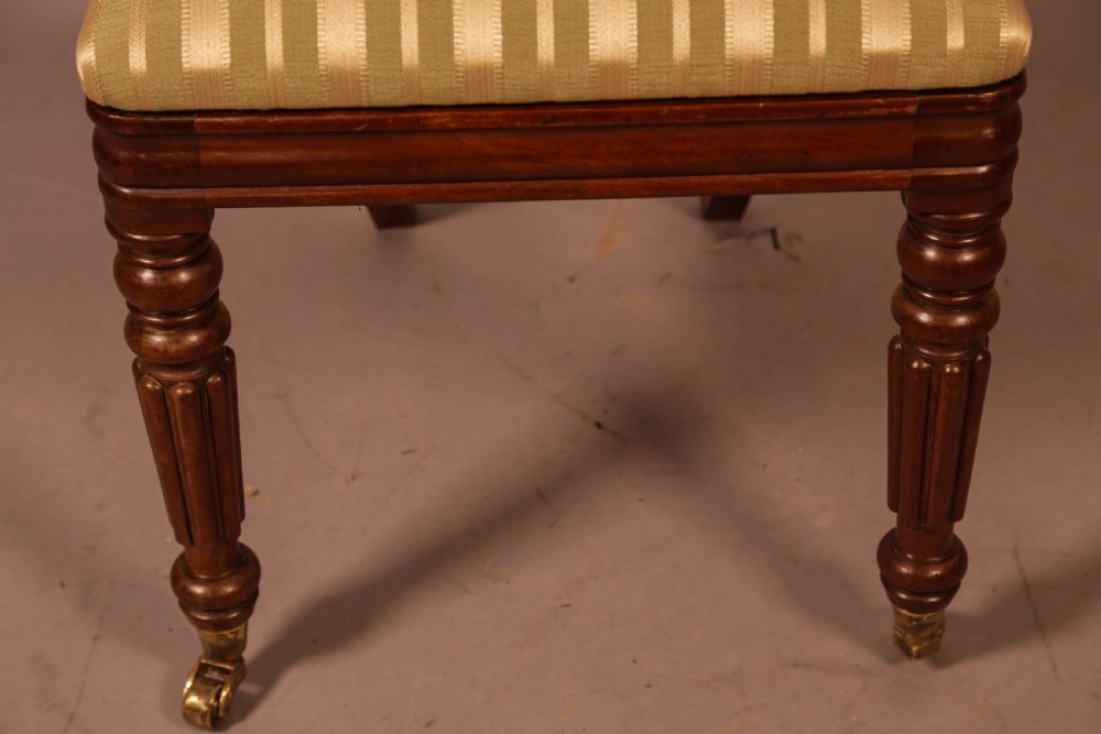 A Set of 6 Early Victorian Mahogany Dining chairs posobly GILLOWS View XI