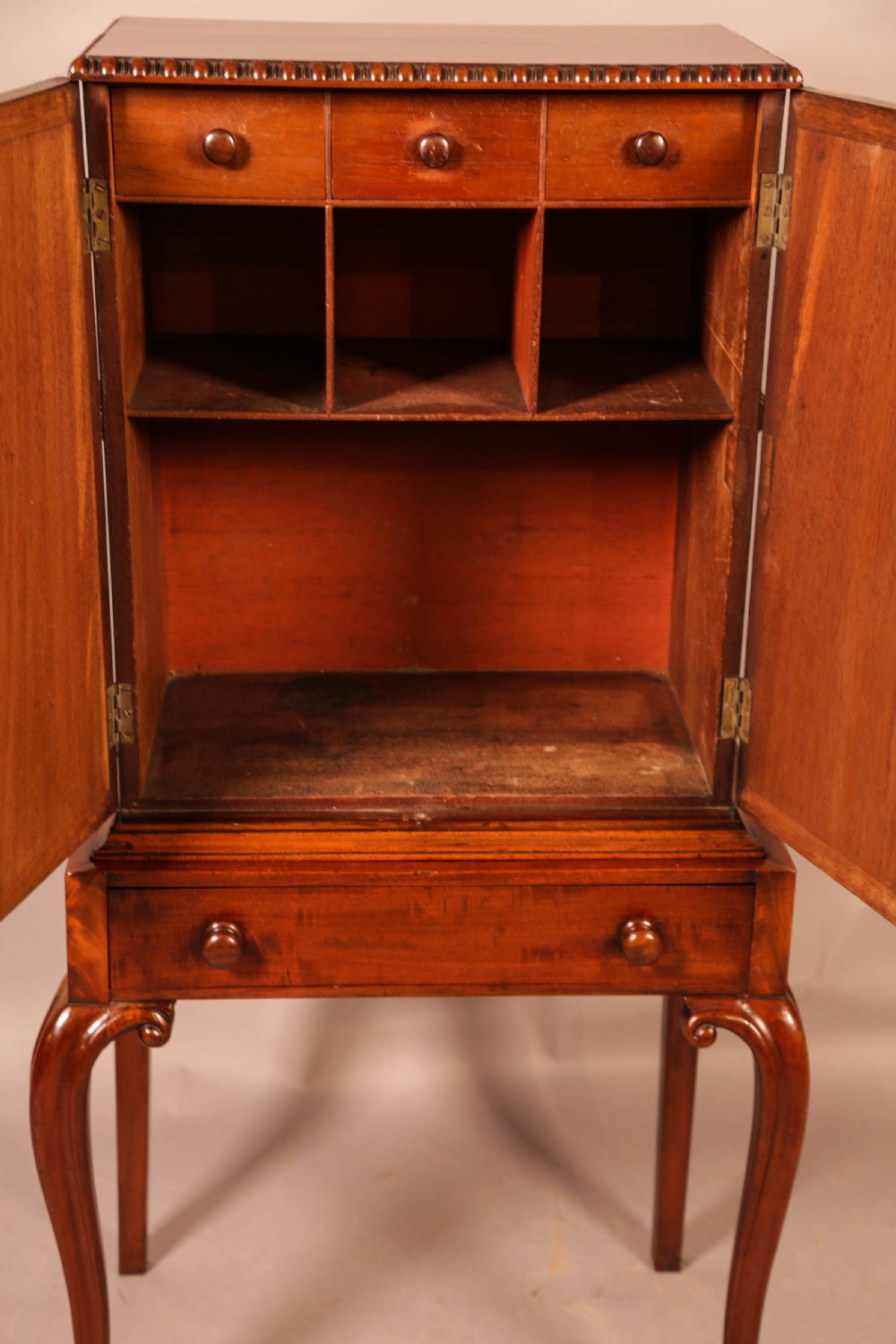 A Quality Cabinet on Stand Chippendale Style View II