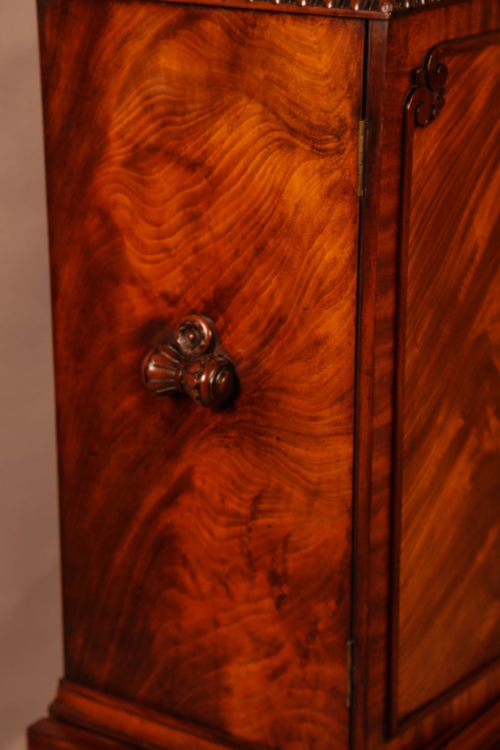 A Quality Cabinet on Stand Chippendale Style View VII