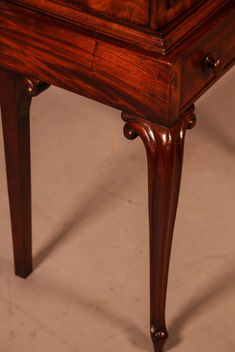 A Quality Cabinet on Stand Chippendale Style View IX
