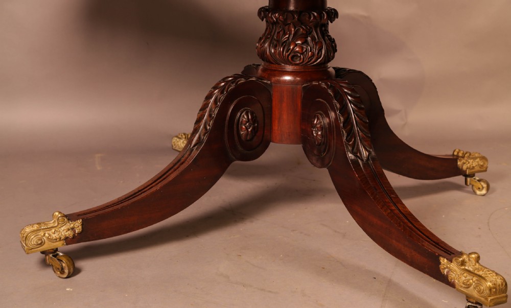 A Superb Georgian Breakfast Dining Table in Mahogany View X