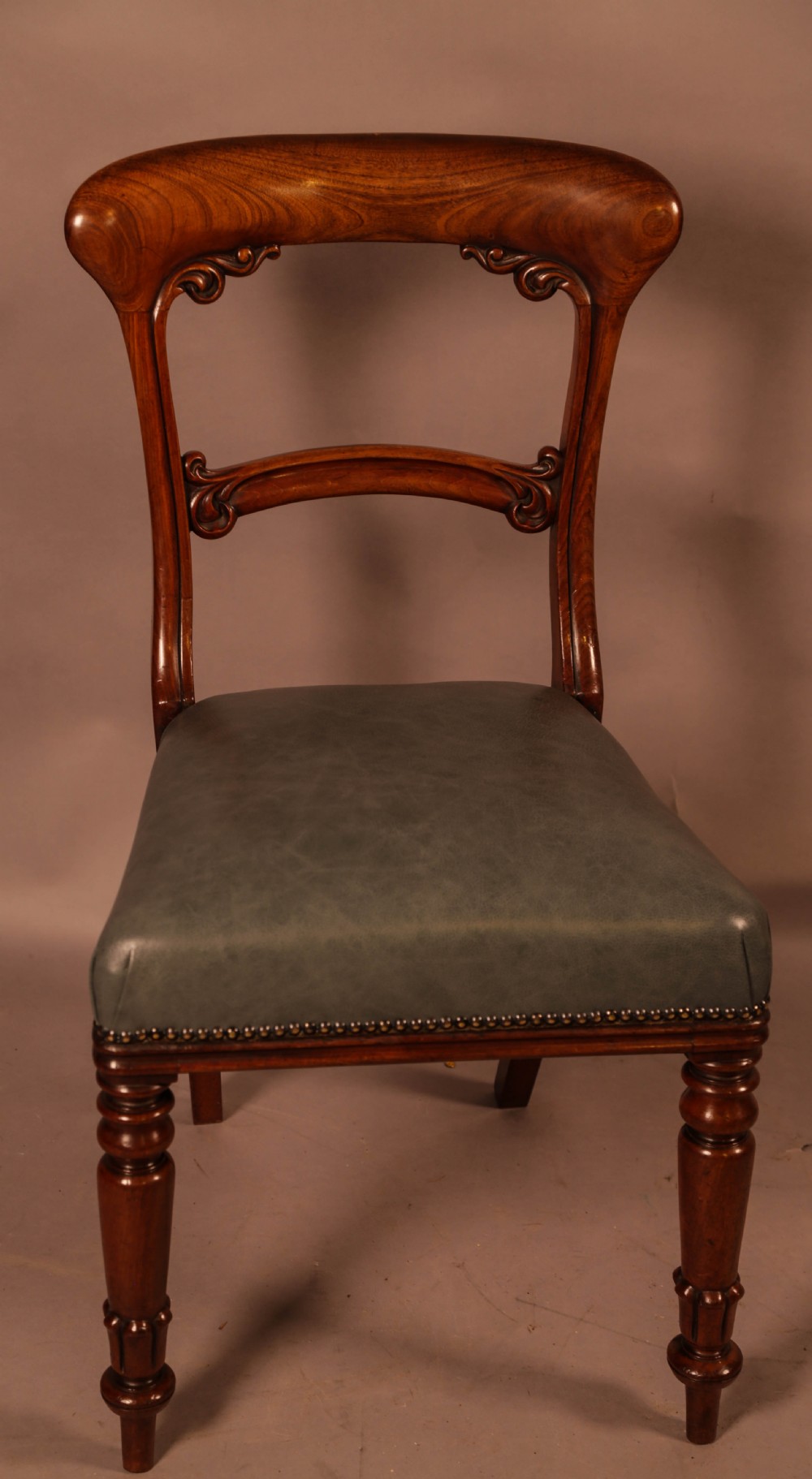 A Good set of 8 early Victorian century dining chairs View V