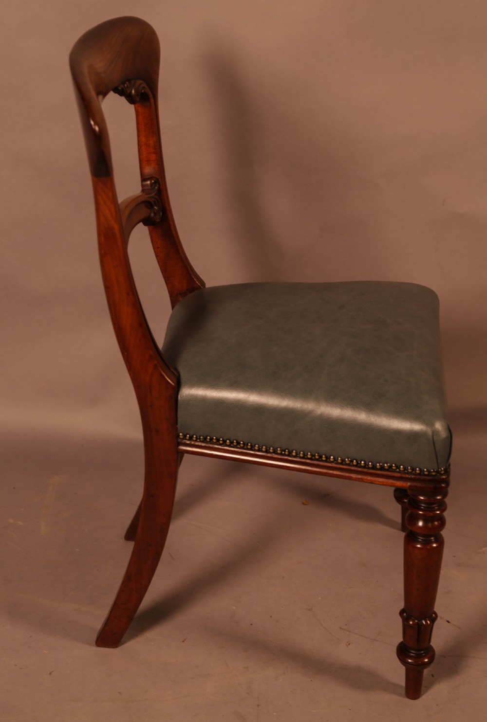 A Good set of 8 early Victorian century dining chairs View VI