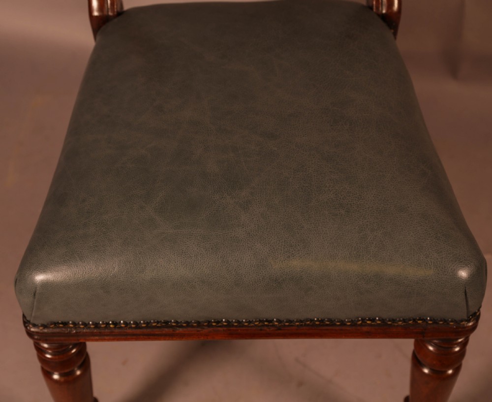 A Good set of 8 early Victorian century dining chairs View XI