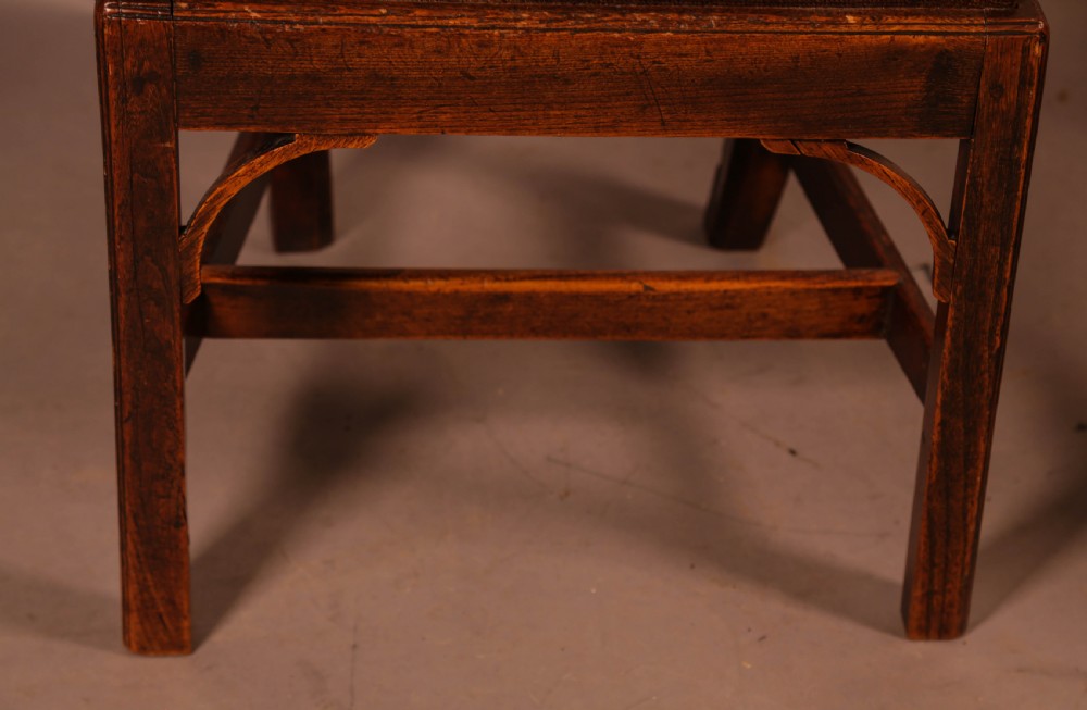 A Set of 6 Country Chippendale Dining Chairs View X