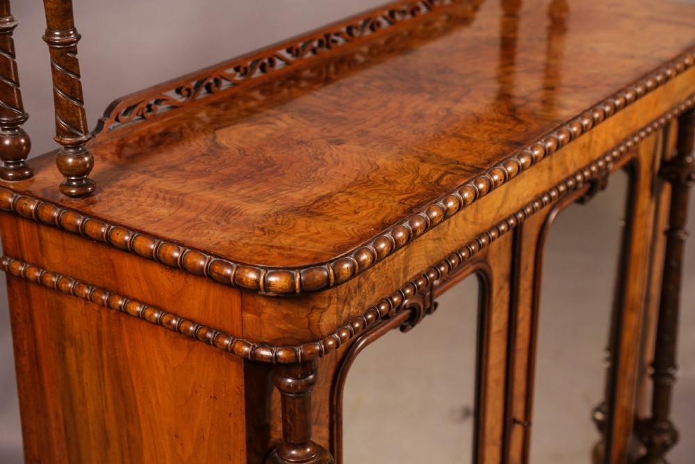 A Victorian Burr Walnut Chiffonier View III