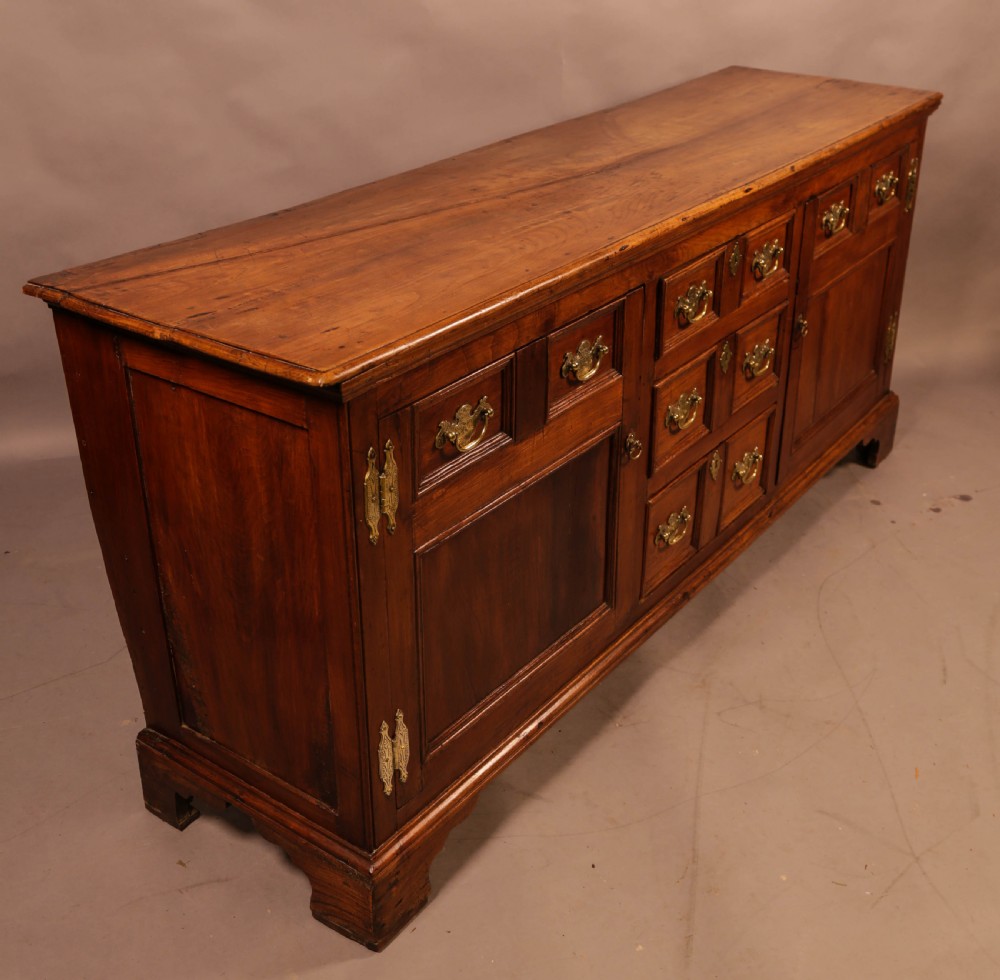 A Rare Georgian Fruit Wood Serving Dresser View II