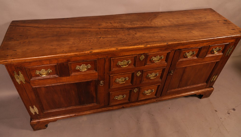 A Rare Georgian Fruit Wood Serving Dresser View III