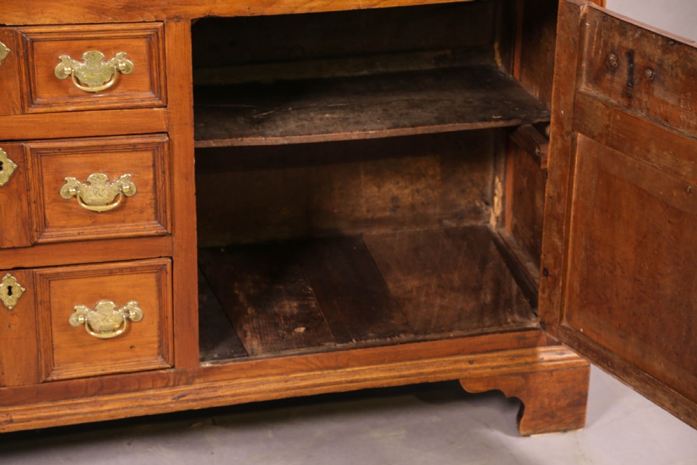 A Rare Georgian Fruit Wood Serving Dresser View IV