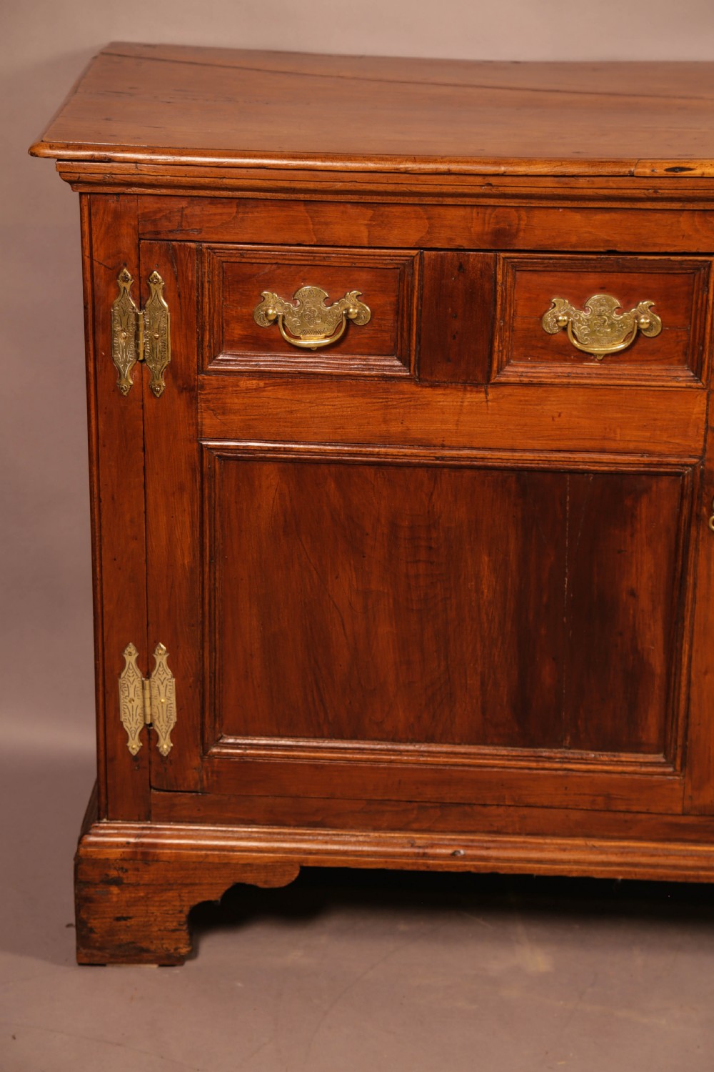 A Rare Georgian Fruit Wood Serving Dresser View X