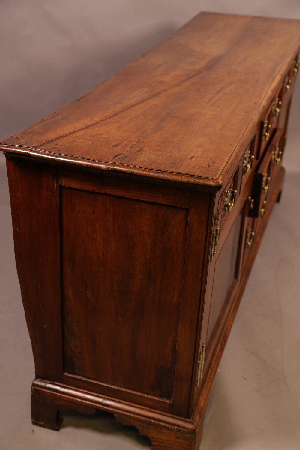 A Rare Georgian Fruit Wood Serving Dresser View XI
