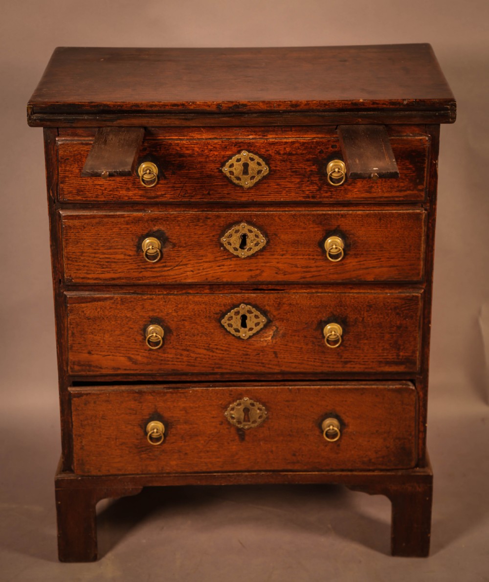 A Rare Early Georgian Batchelors Chest Tiny View II