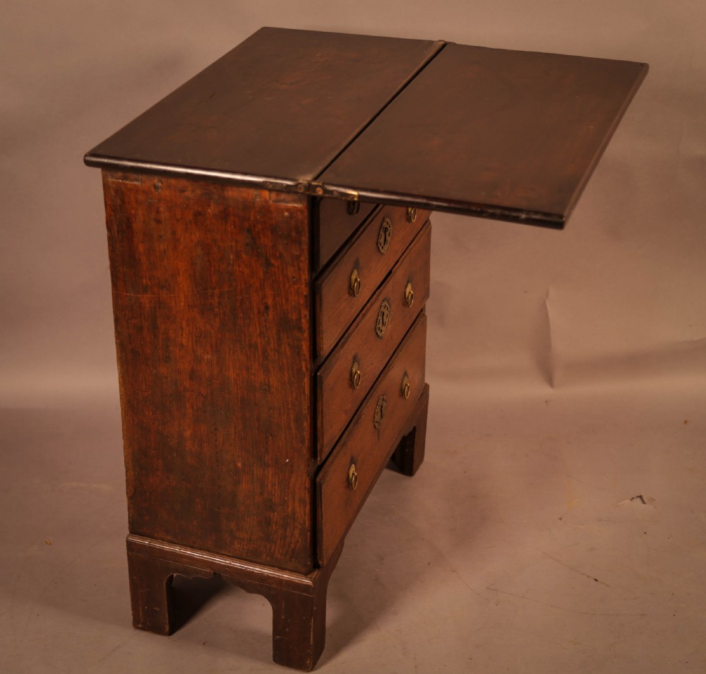 A Rare Early Georgian Batchelors Chest Tiny View IV