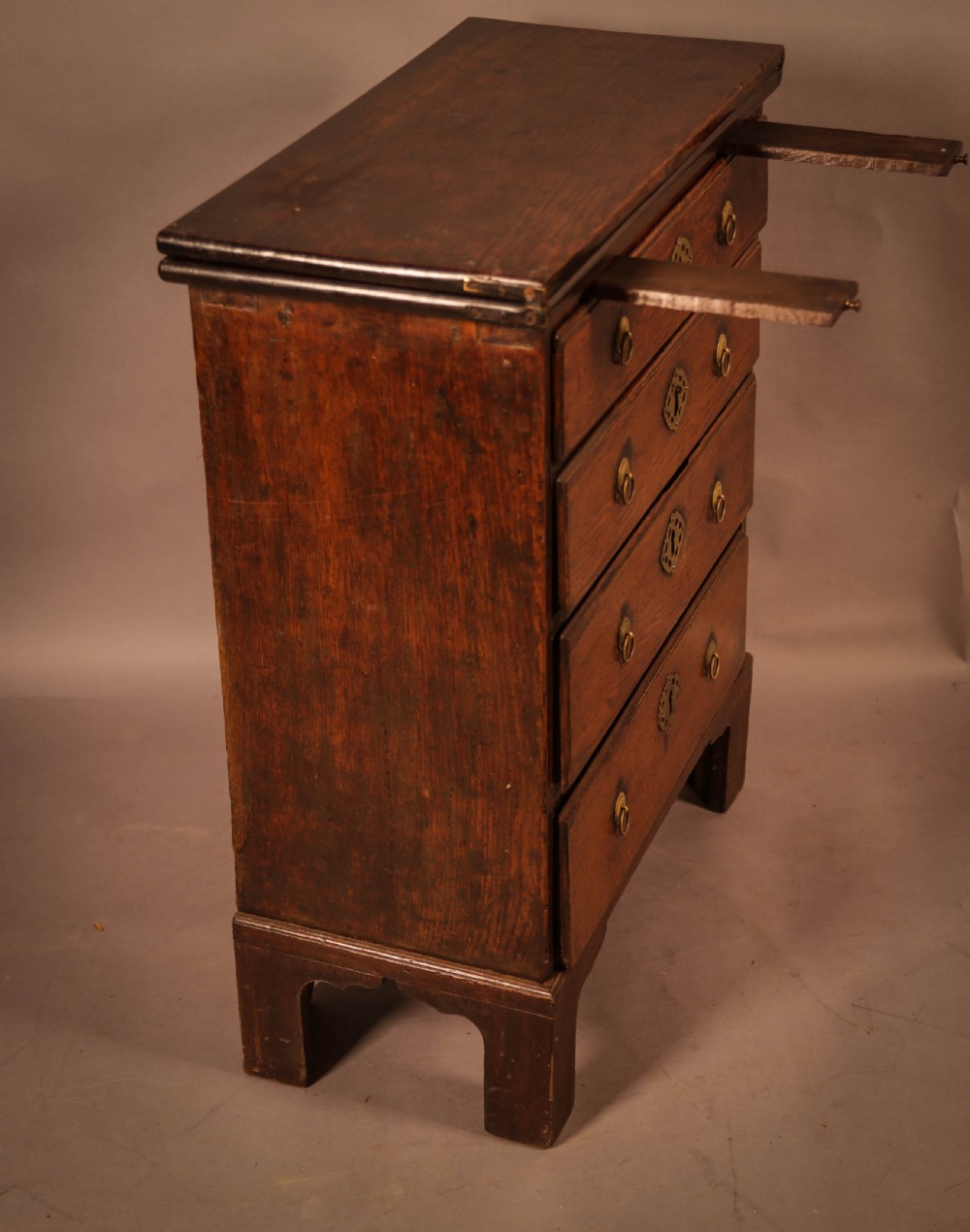 A Rare Early Georgian Batchelors Chest Tiny View V