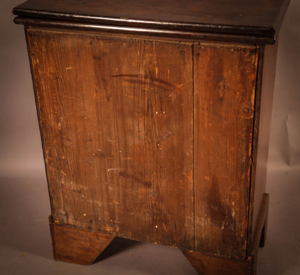 A Rare Early Georgian Batchelors Chest Tiny View VIII