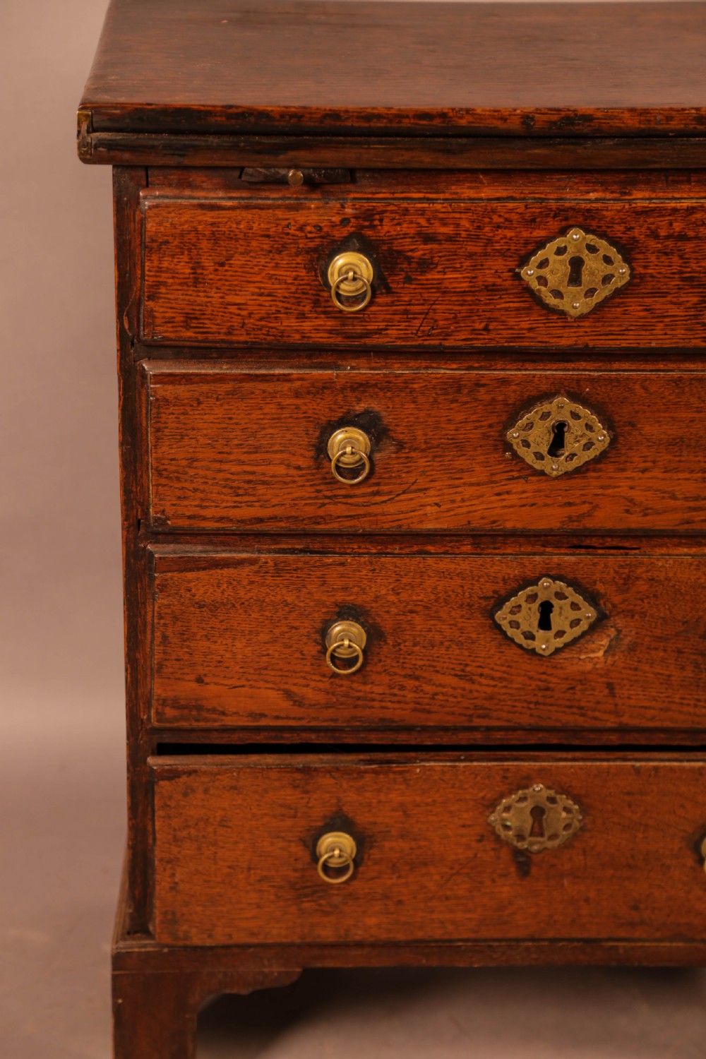 A Rare Early Georgian Batchelors Chest Tiny View IX