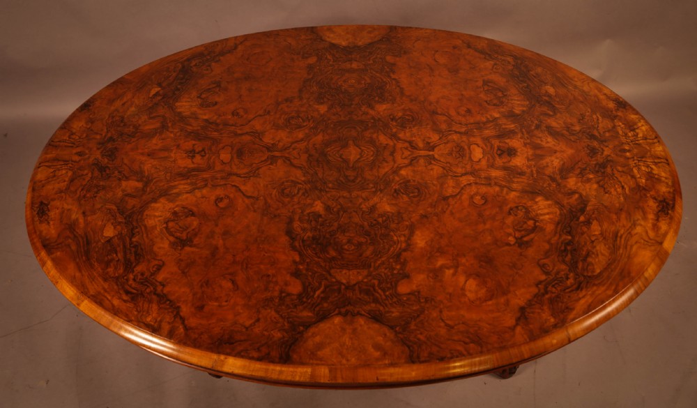 A Victorian Burr Walnut Coffee Table View III
