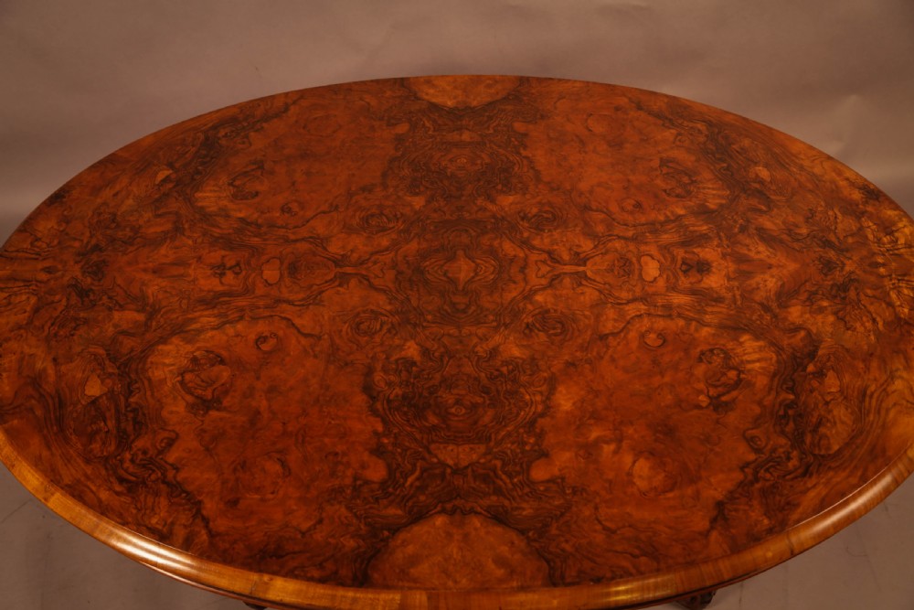 A Victorian Burr Walnut Coffee Table View IV