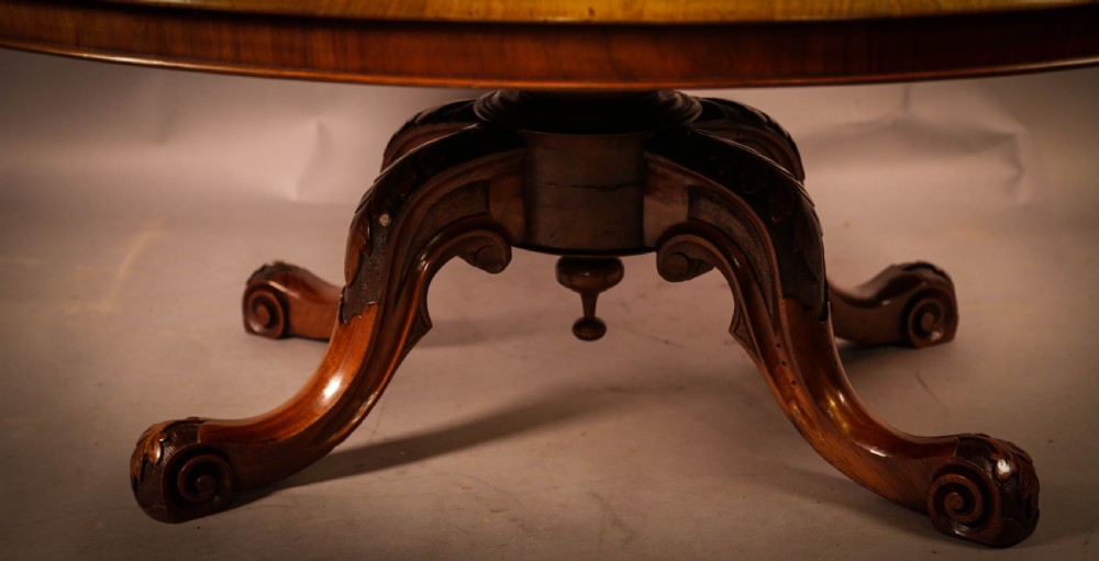 A Victorian Burr Walnut Coffee Table View V