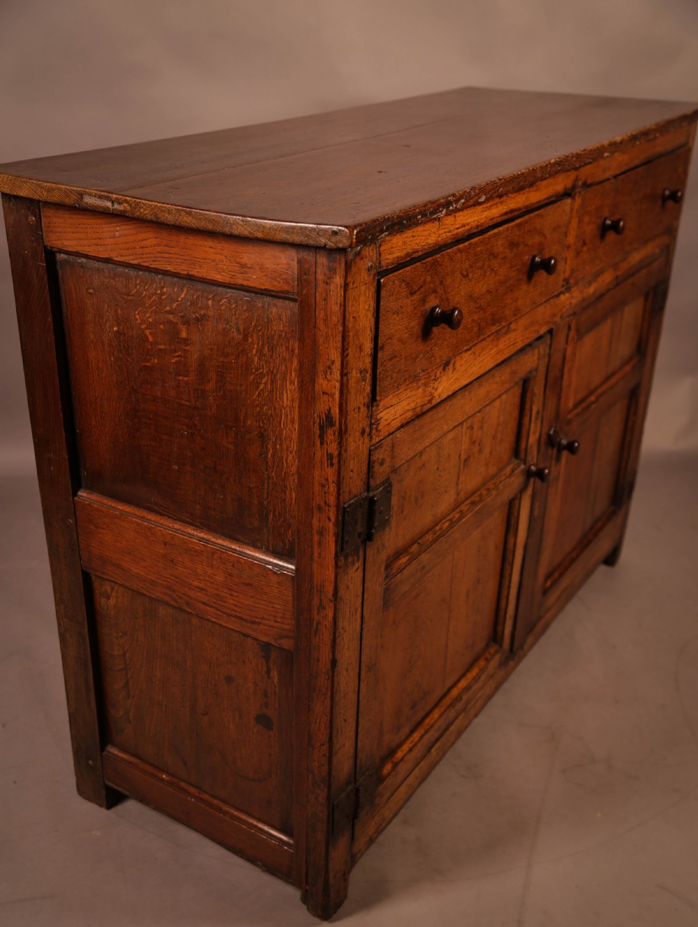 A Small Georgian Oak serving Dresser View II