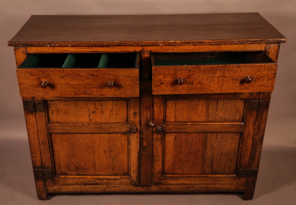A Small Georgian Oak serving Dresser View VI