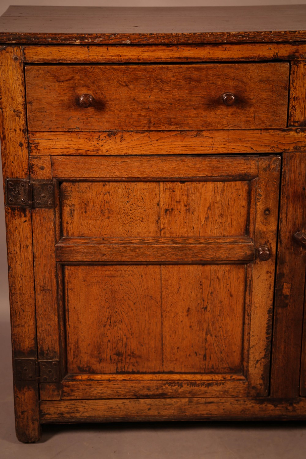 A Small Georgian Oak serving Dresser View VII