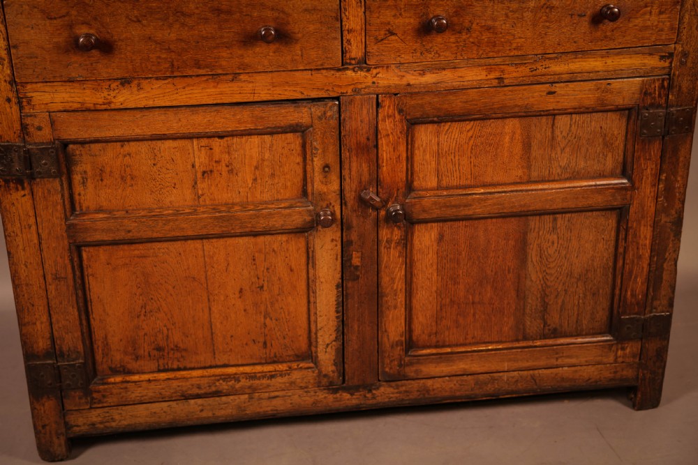A Small Georgian Oak serving Dresser View IX