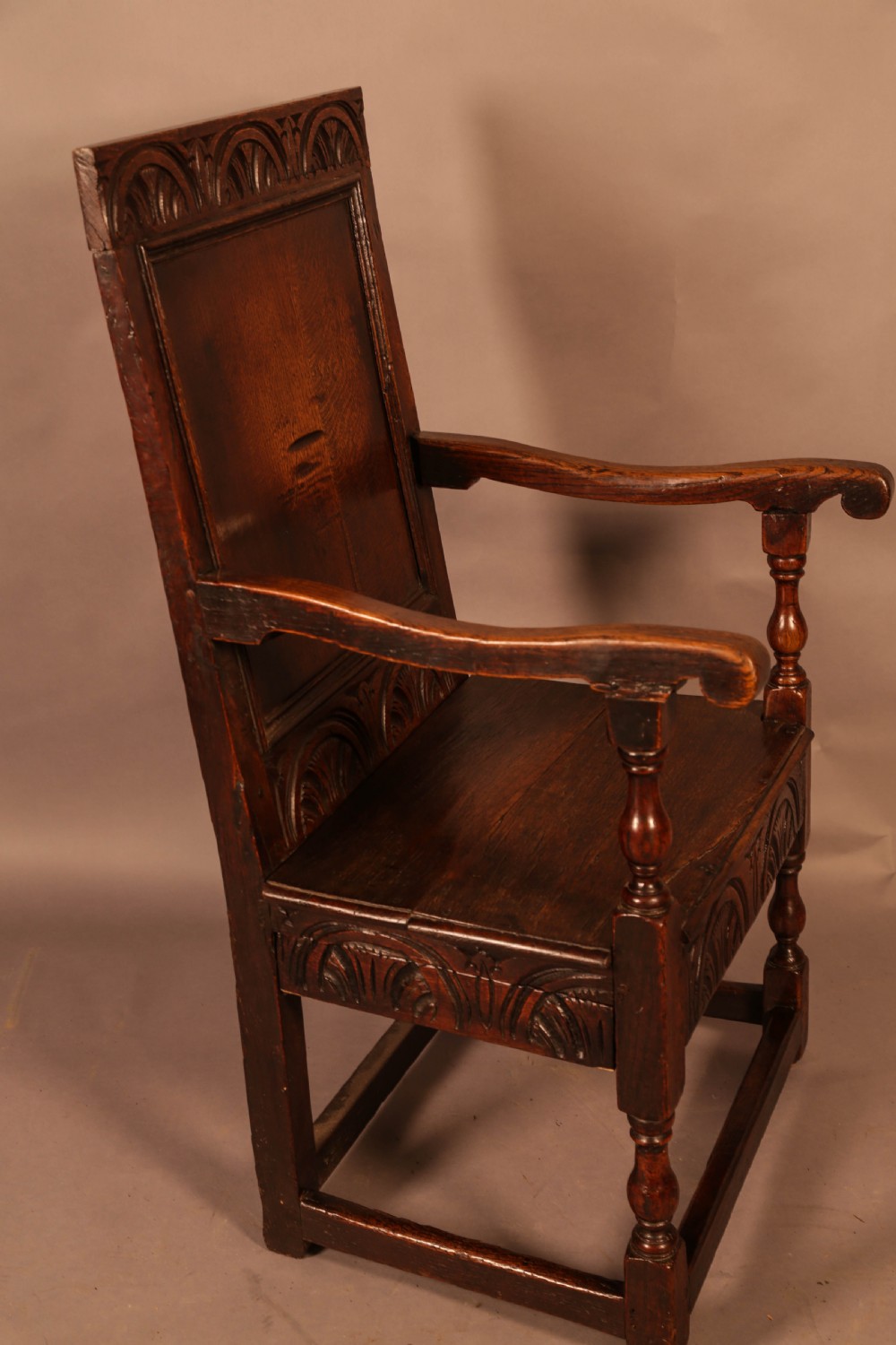 A Good 17th century Wainscot Armchair View II