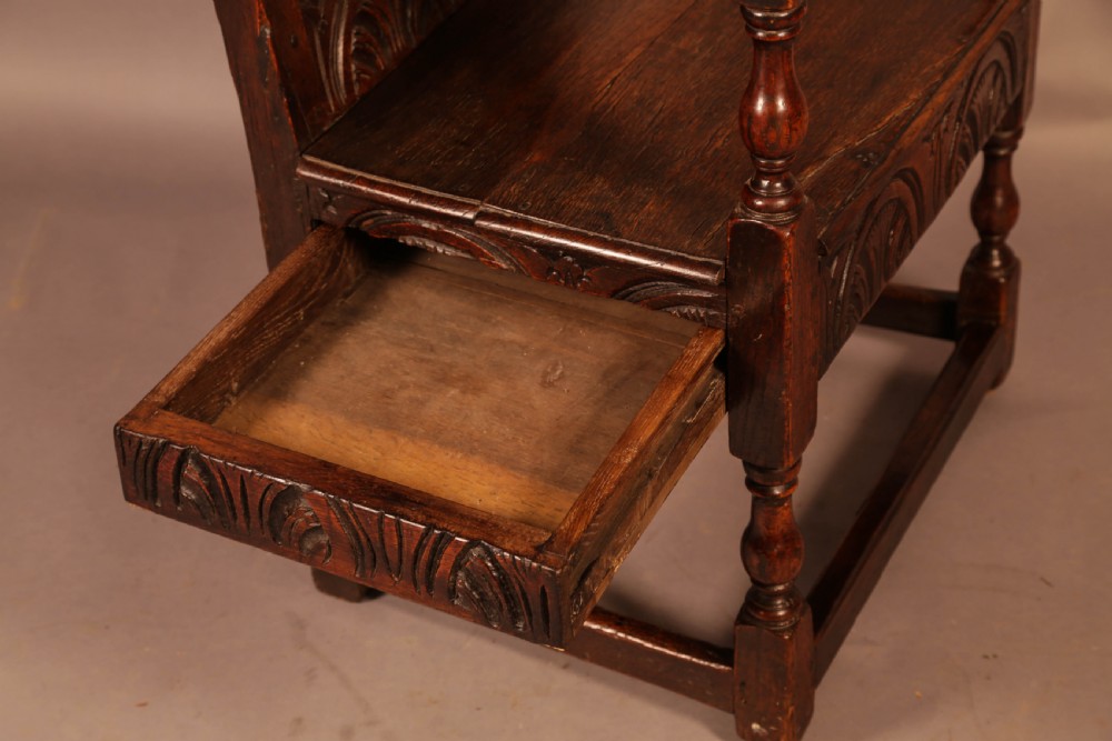 A Good 17th century Wainscot Armchair View IV