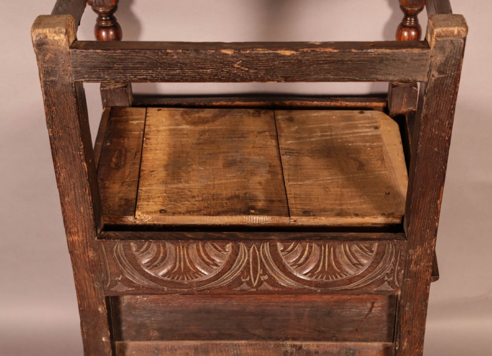 A Good 17th century Wainscot Armchair View VIII