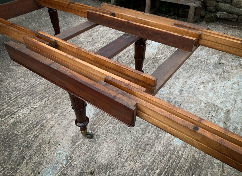 A Very Good late Georgian Extending Dining Table seats 14/16 View XV