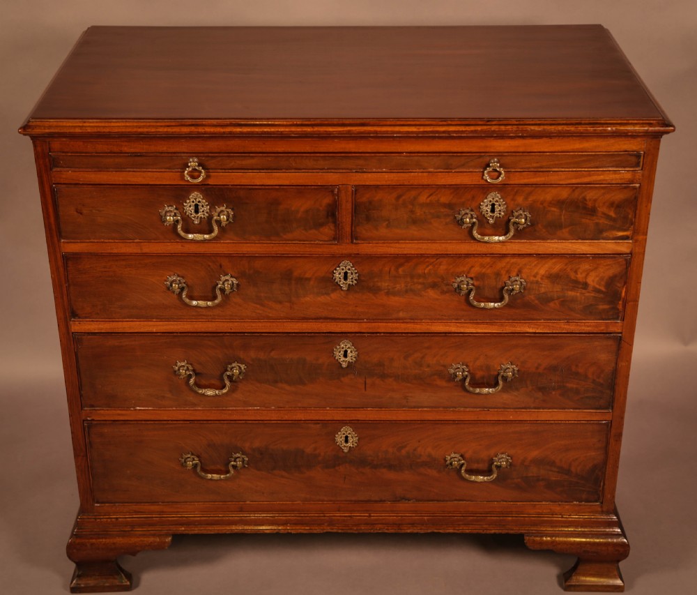 A Fine Georgian Mahogany Chest of Drawers