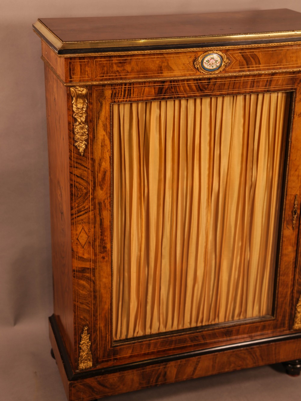 A Victorian Walnut Pier Cabinet View III
