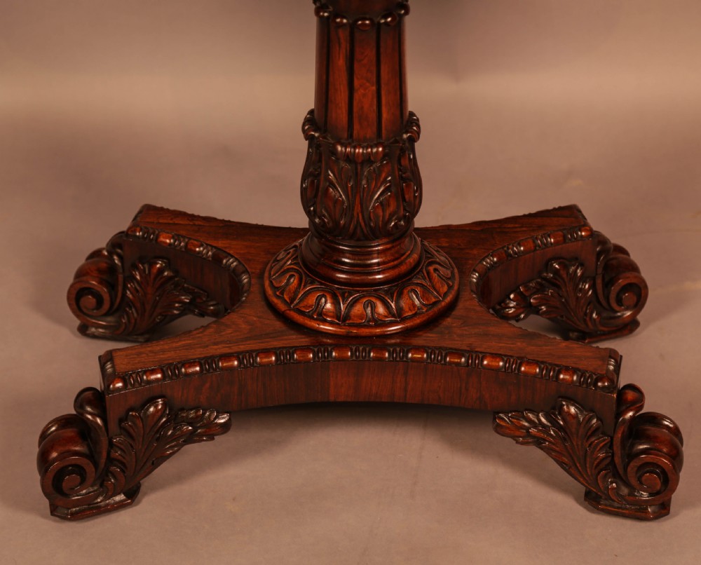 A Very good Rosewood Card Table William IV View II