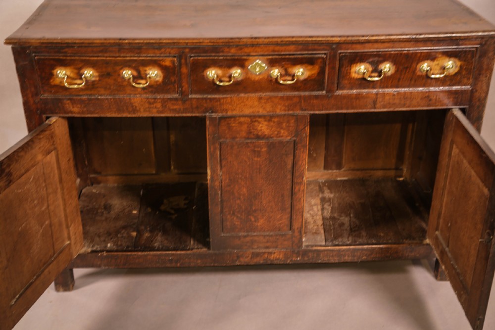 A Small Georgian Serving Dresser in Oak View V