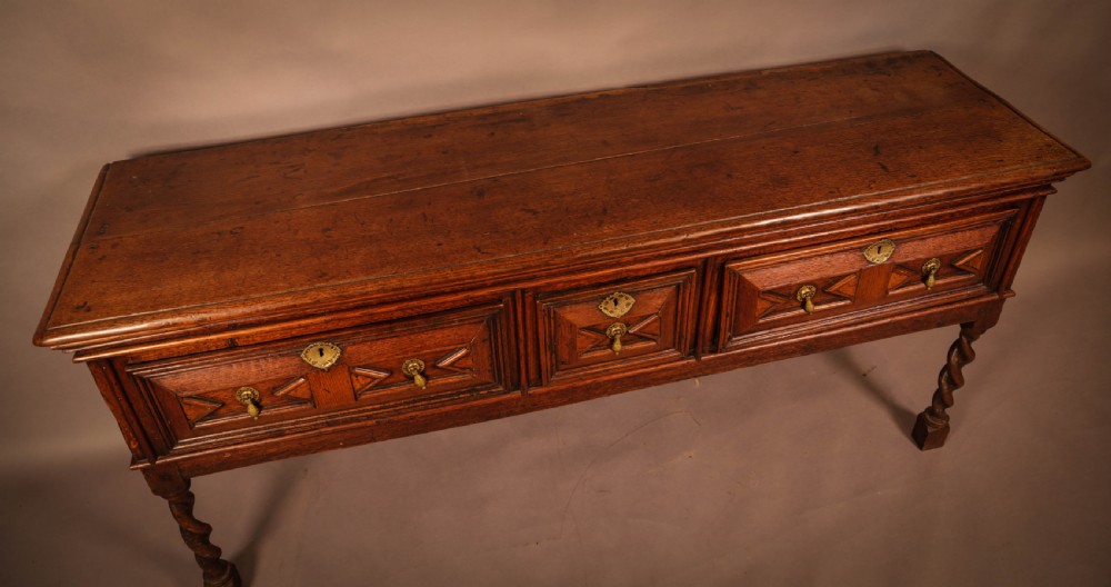 A Superb 17th century Serving Dresser  View VI