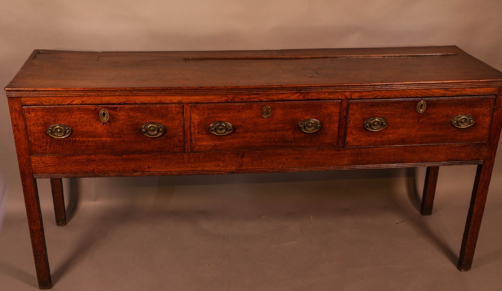 A Georgian Oak Serving Dresser View II