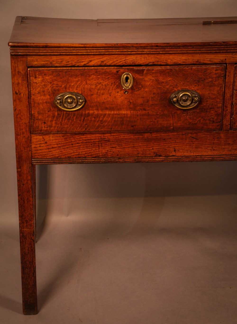 A Georgian Oak Serving Dresser View V