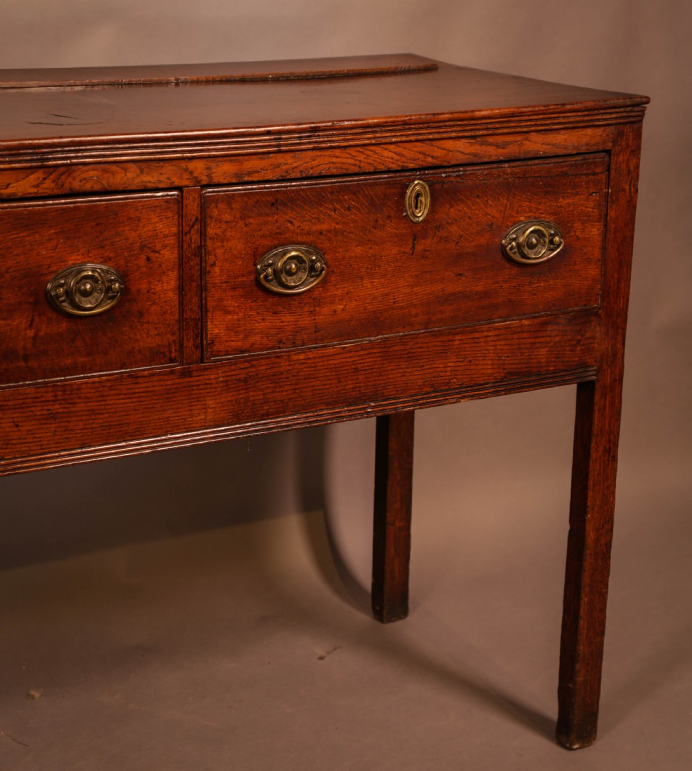A Georgian Oak Serving Dresser View VI
