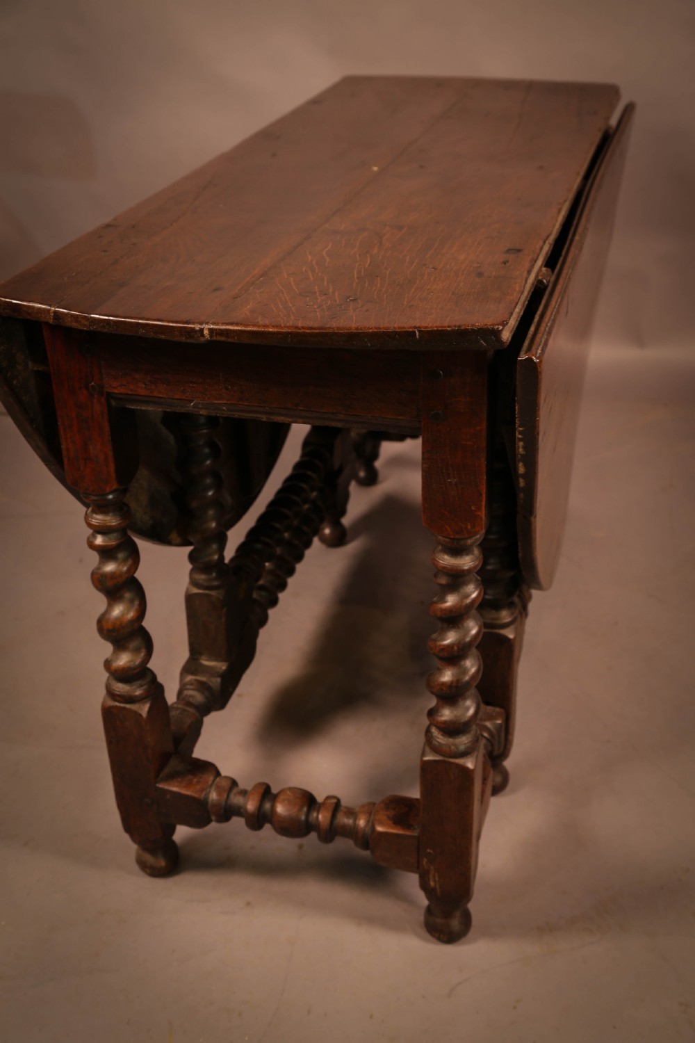 A 17th century Gate Leg Dining table in Oak View IX