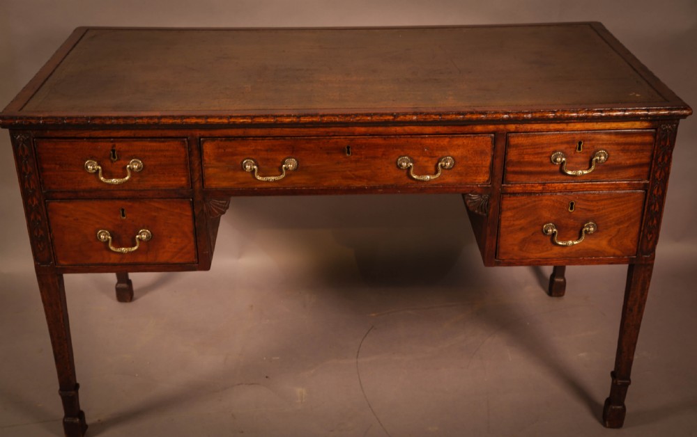 A Georgian Desk in Mahogany